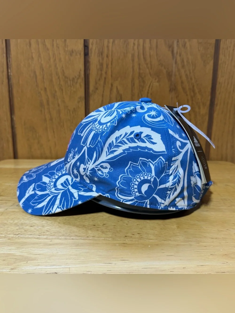 Adidas FARM Hat Floral Embroidery Pink Logo Strapback Womens One Size IJ5582 NEW